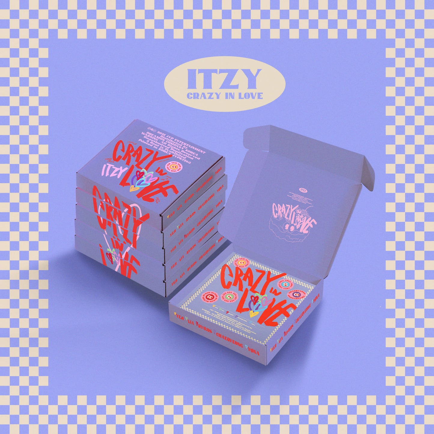 Itzy - 1st Album [CRAZY IN LOVE]
