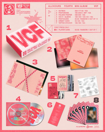 ALL(H)OURS - 4th Mini Album [VCF]