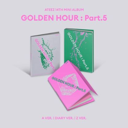 Pre Order - ATEEZ
14th Mini Album [GOLDEN HOUR : Part.5]