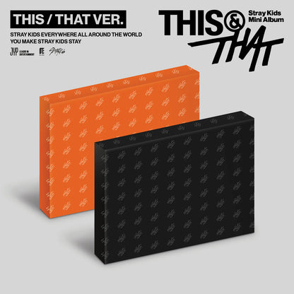 (Pre Order) STRAY KIDS - THIS & THAT 10TH MINI ALBUM STANDARD - RANDOM VER