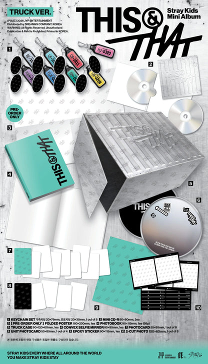 (Pre Order) 10th Mini Album [THIS & THAT] (TRUCK VER.)