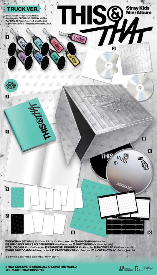(Pre Order) 10th Mini Album [THIS & THAT] (TRUCK VER.)