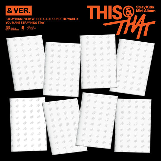 (Pre Order) STRAY KIDS - THIS & THAT 10TH MINI ALBUM MEMBER SET